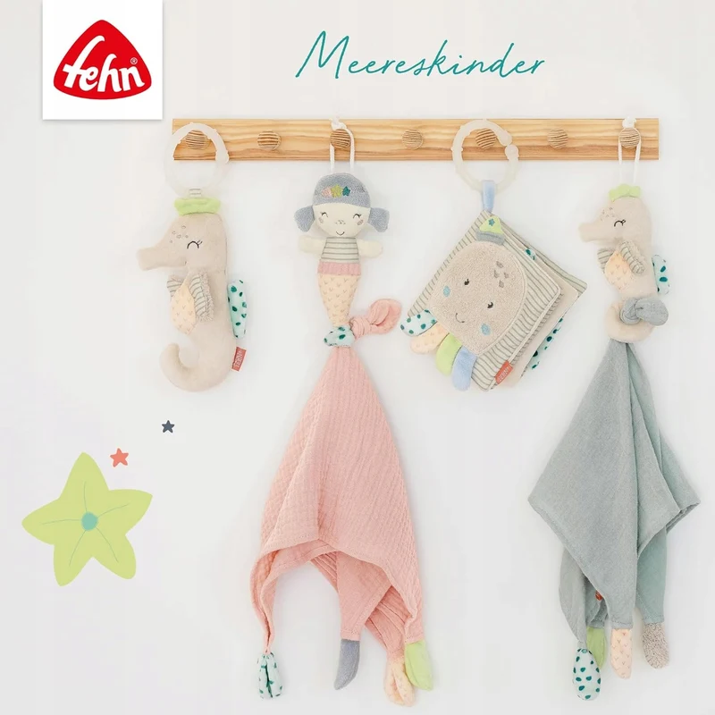 FEHN Morskie Stworzenia książeczka sensoryczna ZAWIESZKA