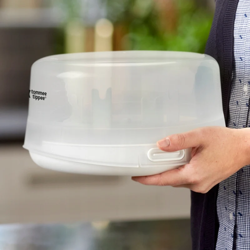 TOMMEE TIPPEE sterylizator + szczypce i smoczek