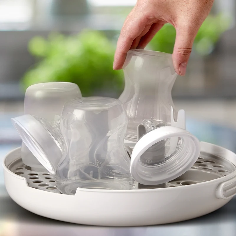 TOMMEE TIPPEE sterylizator + szczypce i smoczek