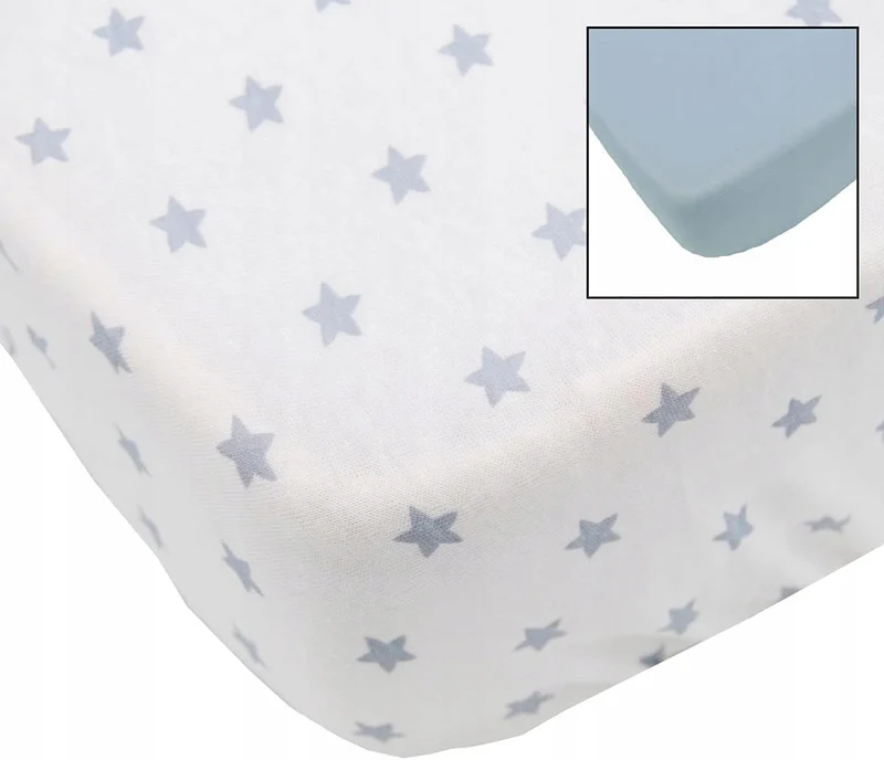 BABY CALIN prześcieradło z gumką x2 120x60