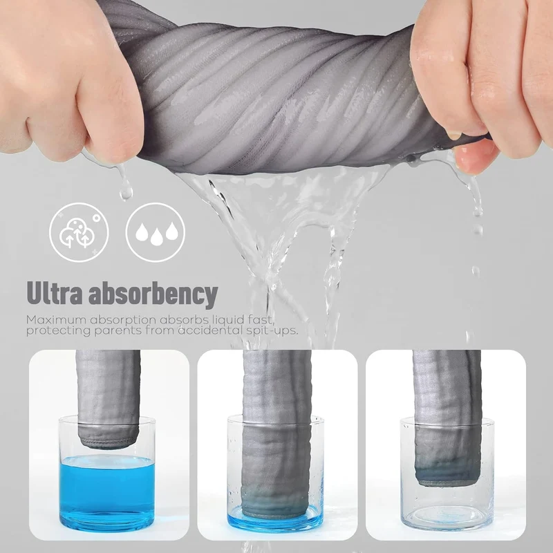 YOOFOSS pieluchy muślinowe 25cm x 49cm x10szt