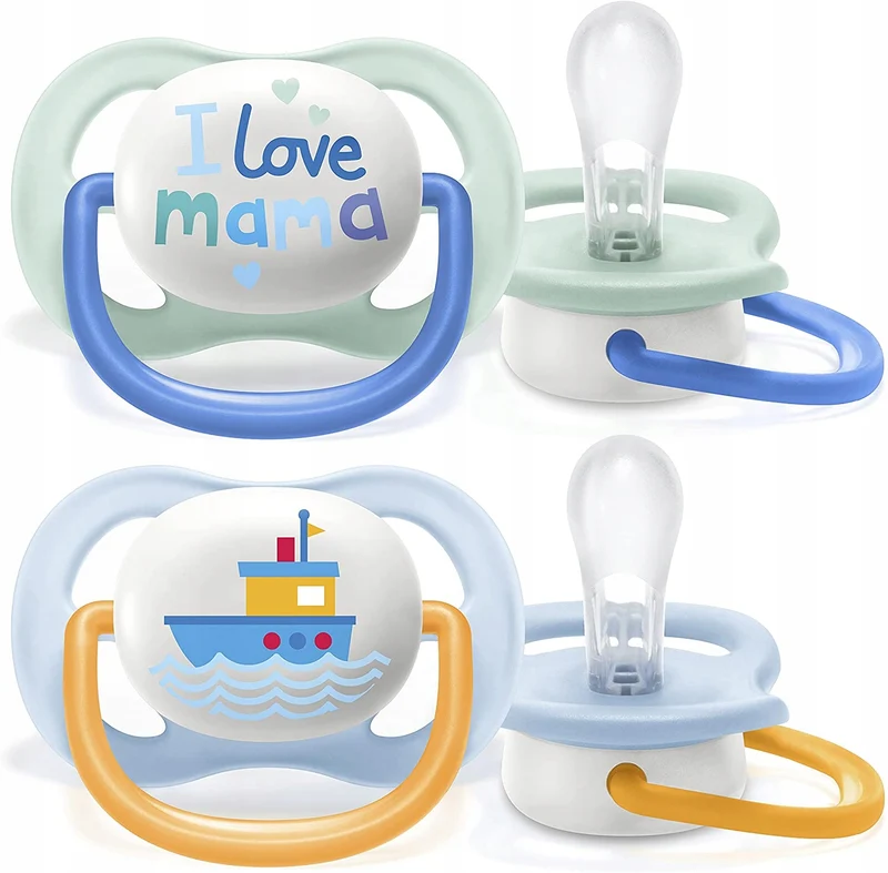 PHILIPS AVENT Ultra Air Happy smoczki x 2 0-6msc