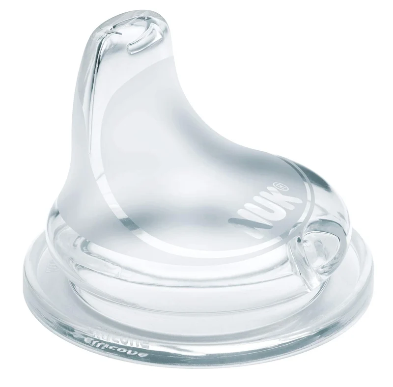 NUK First Choice stalowy kubek niekapek 125 ml 6 m+