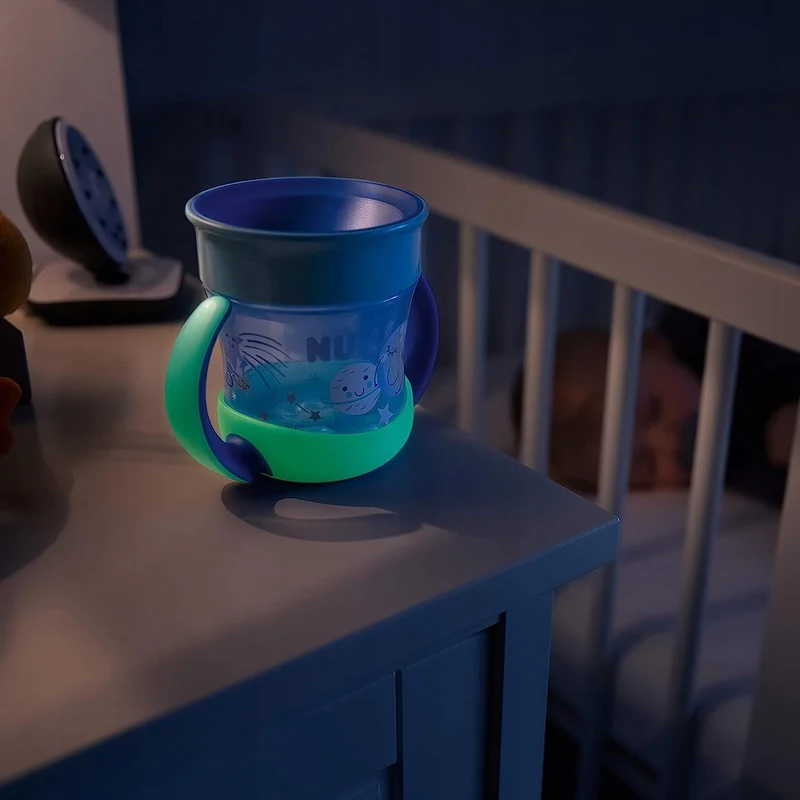 NUK Mini Magic Cup ŚWIECĄCY KUBEK NIEKAPEK 160 ml