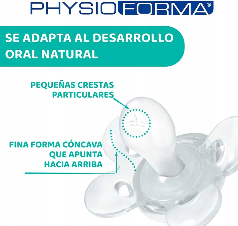 CHICCO PhysioForma COMFORT smoczek x2 6-16m