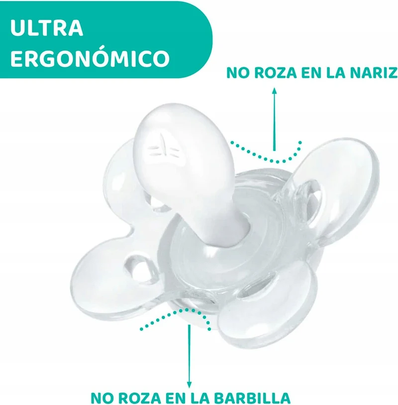 CHICCO PhysioForma COMFORT smoczek x2 6-16m