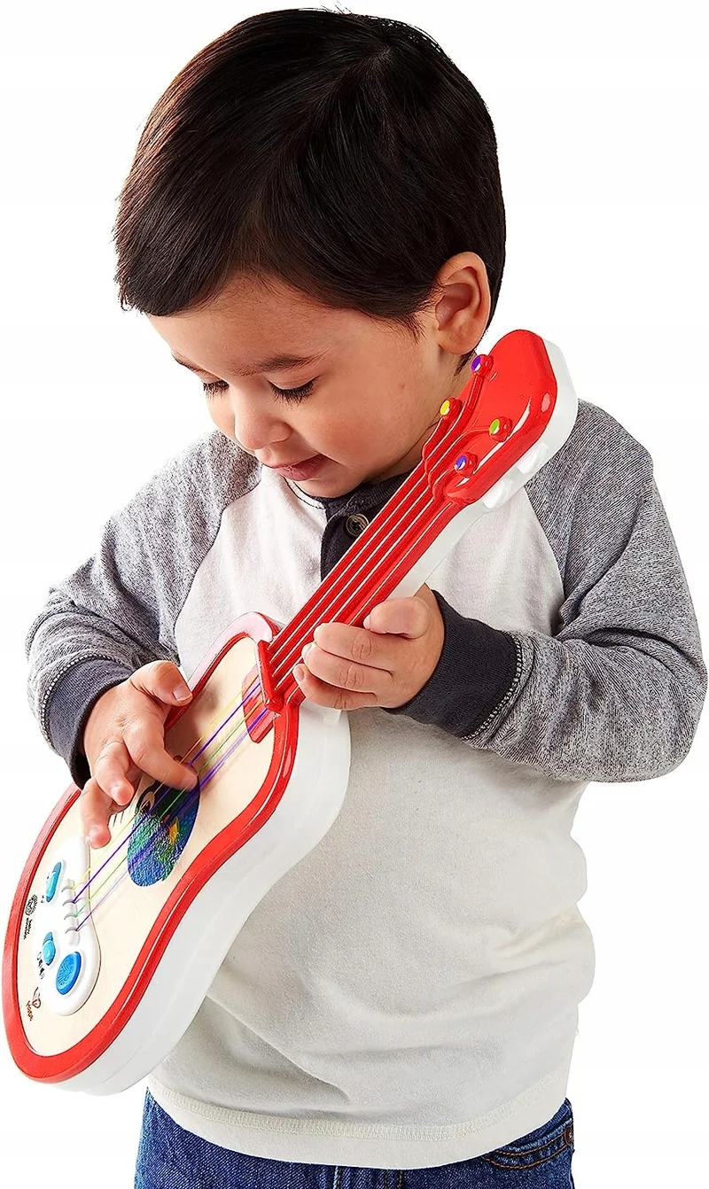 HAPE Baby Einstein ukulele 43 cm drewno, plastik