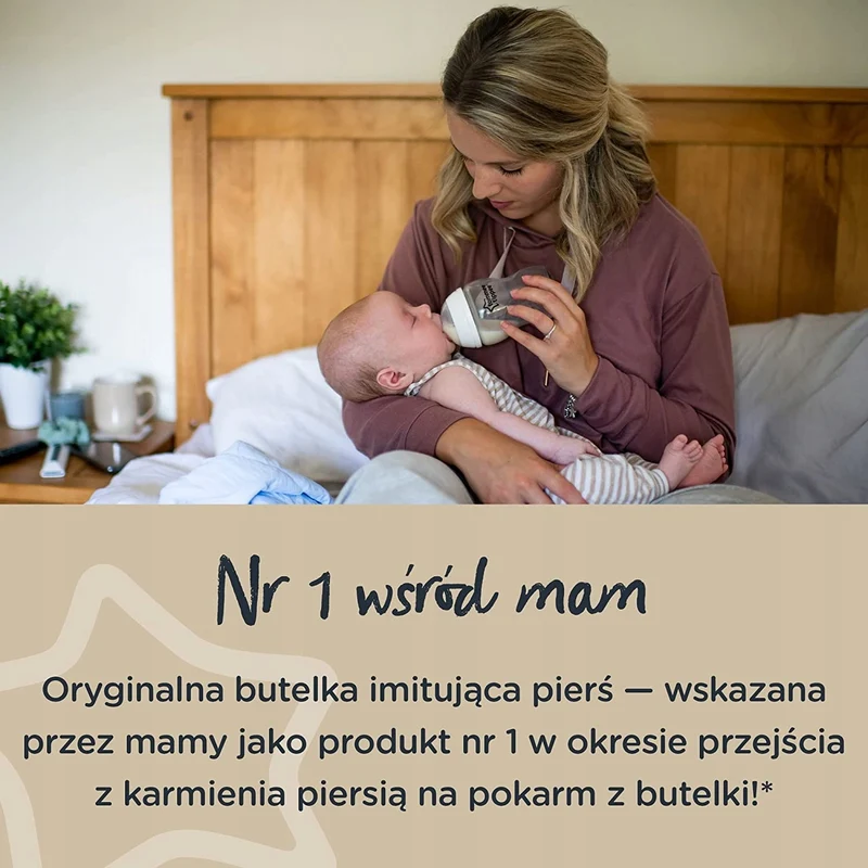 TOMMEE TIPPEE zestaw startowy butelki, smoczki 9el