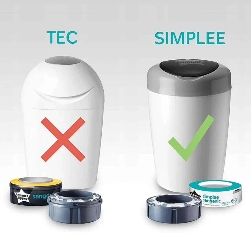 TOMMEE TIPPEE wkład SIMPLEE SANGENIC x6