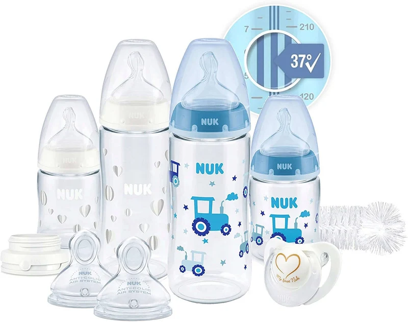 NUK zestaw startowy Perfect Start anti-colic KONTROLA TEMPERATURY