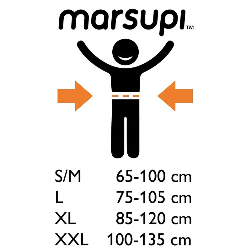MARSUPI 2.0 nosidełko ergonomiczne S/M 3,5 - 15 kg