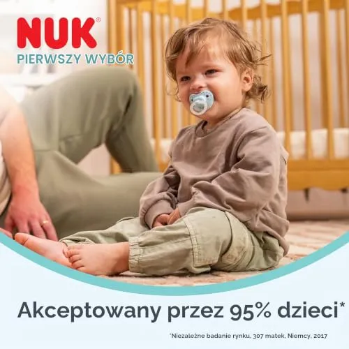 NUK First Choice Classic smoczek uspokajający 18-36m x2