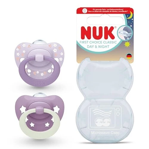 NUK First Choice Classic smoczek uspokajający 0-6m x2