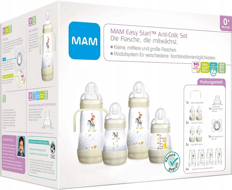 MAM zestaw startowy Easy Start Anti-Colic XXL 11el