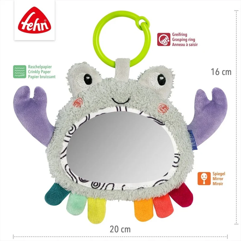 Fehn zawieszka lusterko aktywizujące 0+ 20cm krab