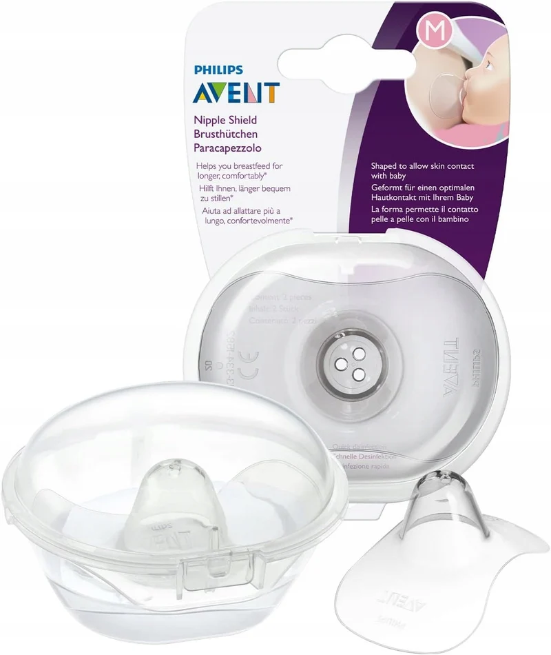 AVENT nakładki osłonki na sutki roz.M 21mm