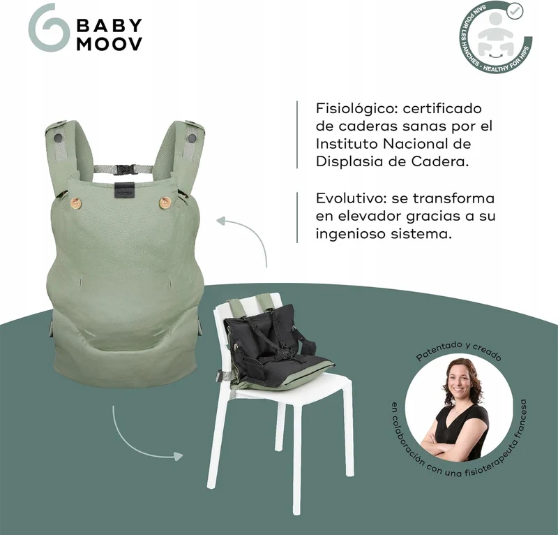 BABYMOOV MOOV&BOOST nosidełko ergonomiczne podwyższenie 2w1