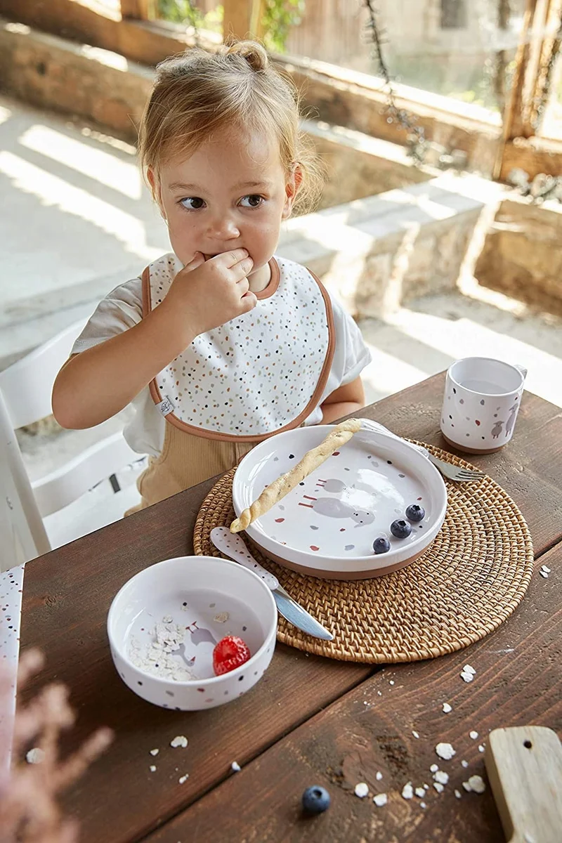 LASSIG Tiny Farmer zestaw naczyń porcelanowych