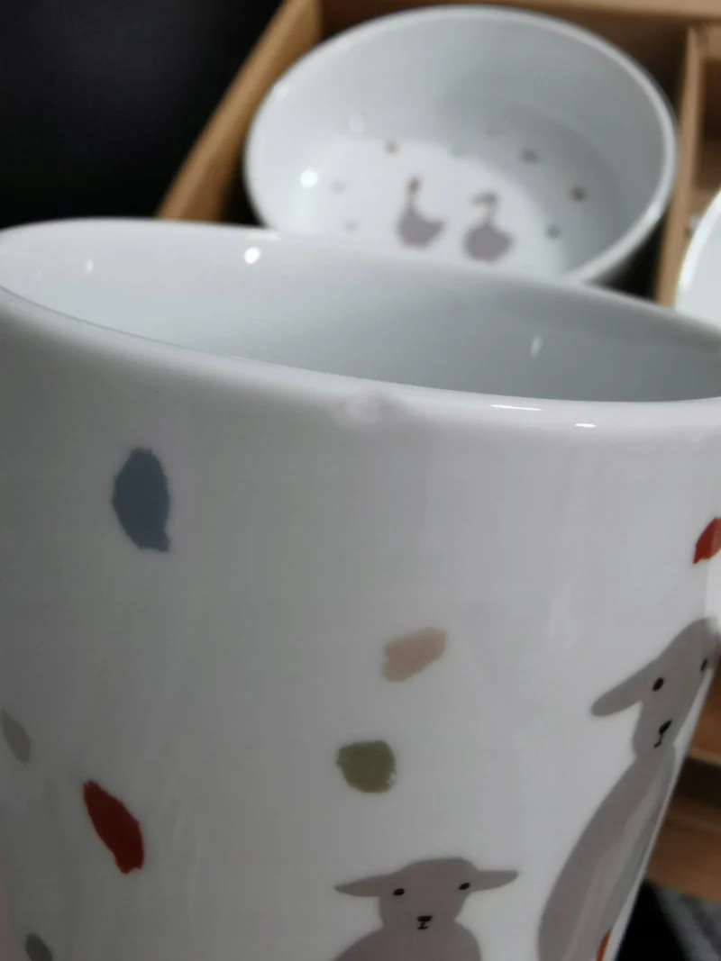 LASSIG Tiny Farmer zestaw naczyń porcelanowych