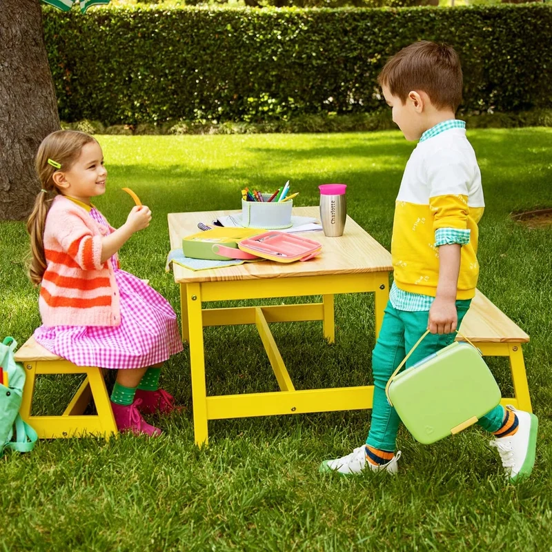 MUNCHKIN Bento Box śniadaniówka + sztućce, 5 komór