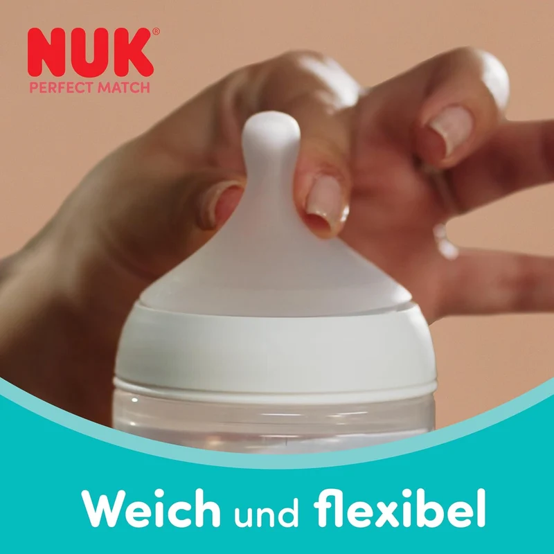 NUK Perfect Match butelki antykolkowe 260 ml 3m+ x3