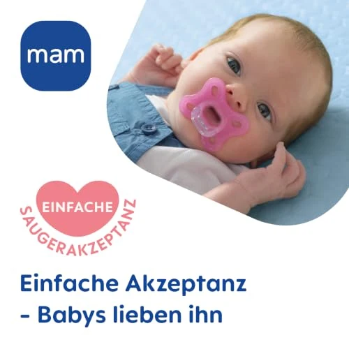 MAM Comfort smoczek uspokajający dla noworodków 0-3m x2
