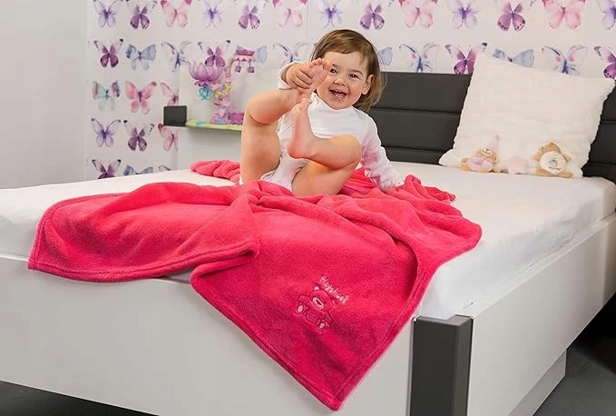 PLAYSHOES koc dla niemowląt polarowy 75x100