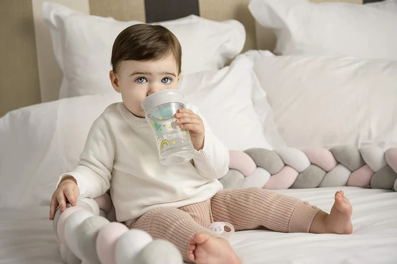 TIGEX Smart Cup kubek niekapek ustnik 360° 250 ml 9 m+ PTASZEK