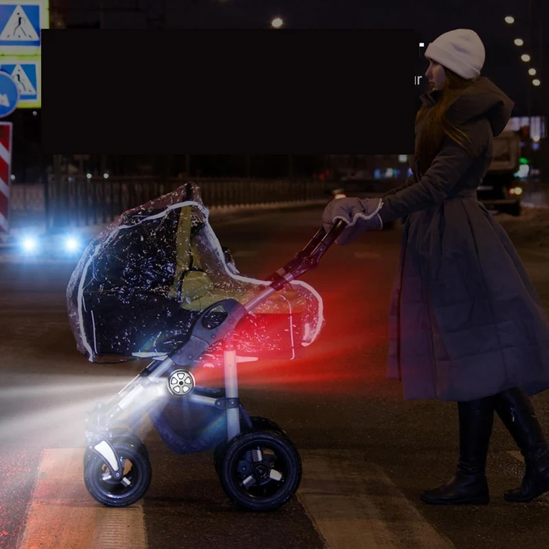 AIWORTHY IP65 wodoodporna lampka oświetlająca do wózka 8 cm 1 sztuka
