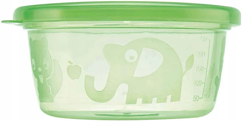 NUBY pojemniki na przekąski 6x300