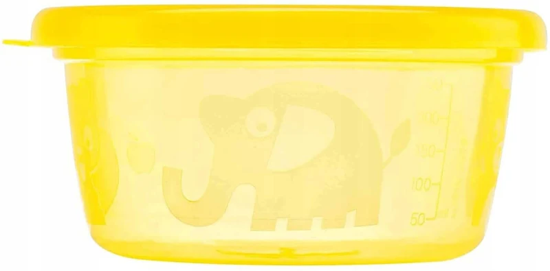 NUBY pojemniki na przekąski 6x300