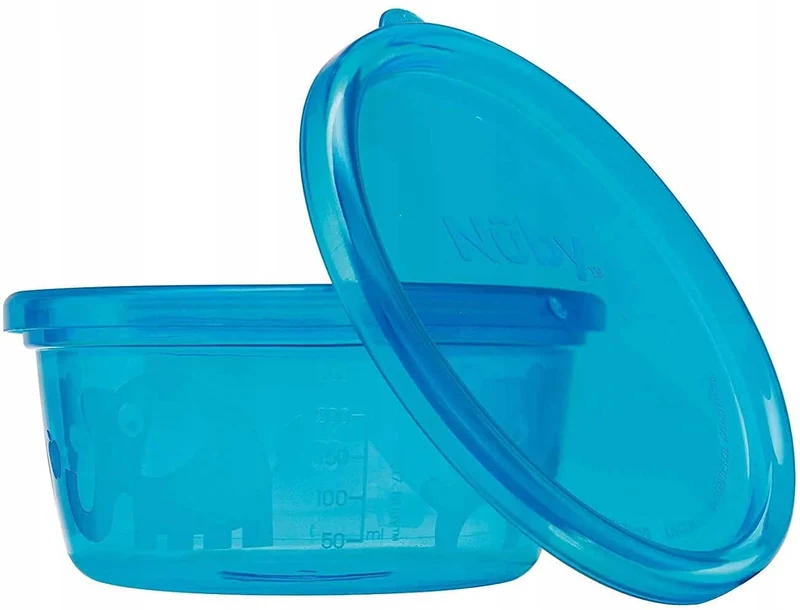 NUBY pojemniki na przekąski 6x300