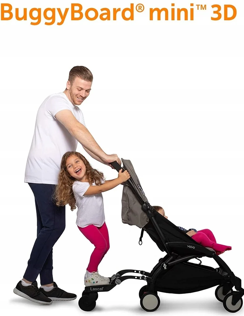 LASCAL Buggy Board Mini DOSTAWKA uniwersalna 22kg