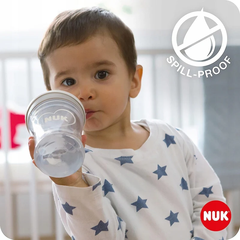 NUK Action Cup KUBEK NIEKAPEK z efektem kameleona 12 m+