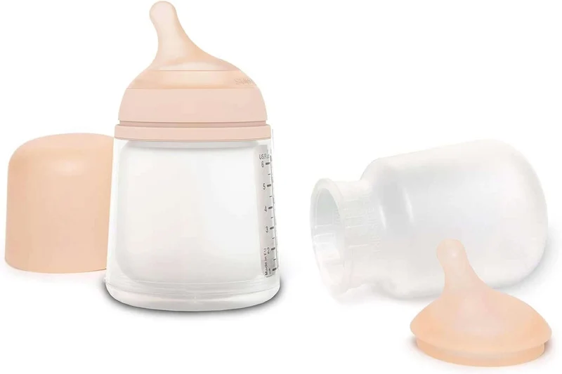 SUAVINEX zestaw startowy ZERO ZERO 180ml (A) Adaptable Flow 0m+