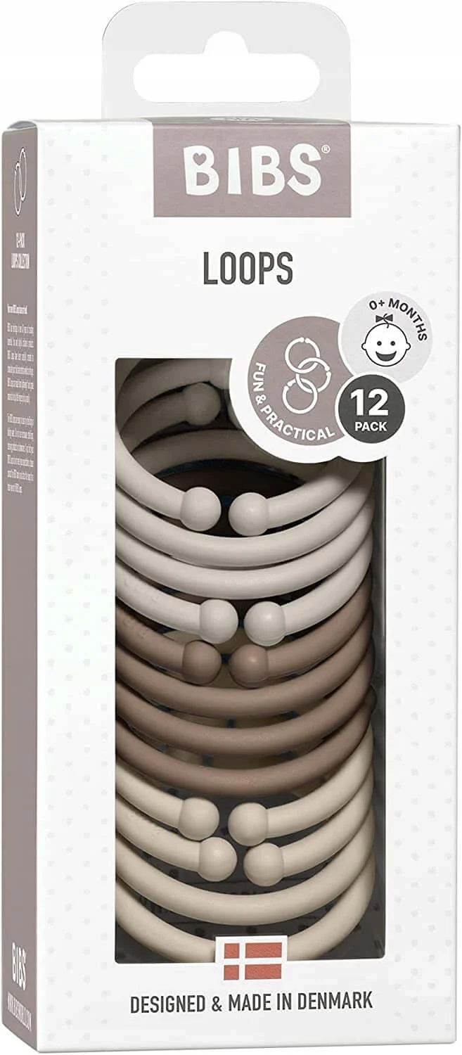 BIBS LOOPS 12x zawieszki uniwersalne