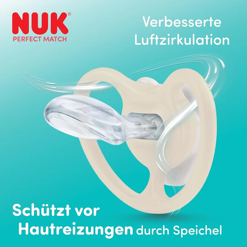 NUK Perfect Match Air smoczek uspokajający 0-6m x2 DISNEY