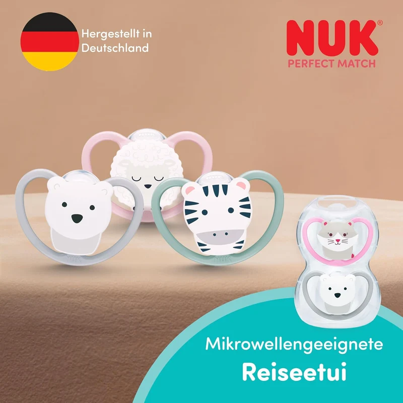 NUK Perfect Match Air smoczek uspokajający 0-6m x2 DISNEY