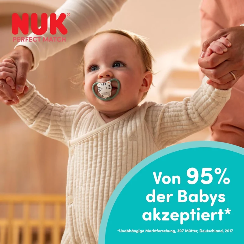 NUK Perfect Match Air smoczek uspokajający 0-6m x2