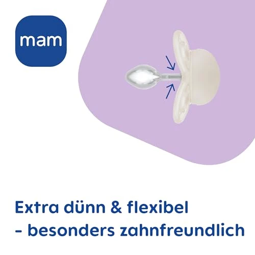 MAM Perfect Day & Night smoczek uspokajający silikonowy 0-6m x4 ŚWIECĄCE