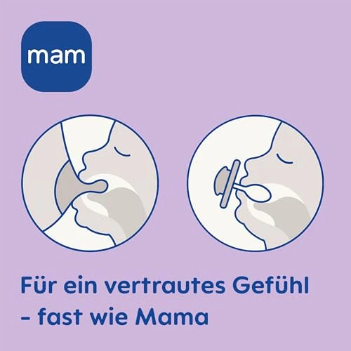 MAM Perfect Day & Night smoczek uspokajający silikonowy 0-6m x4 ŚWIECĄCE