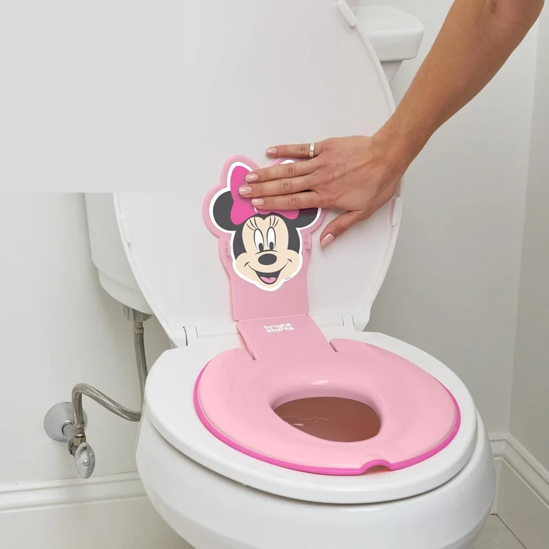 BRIGHT STARTS Flip & Sit nakładka na sedes 18 m+ 23 kg DISNEY MINNIE