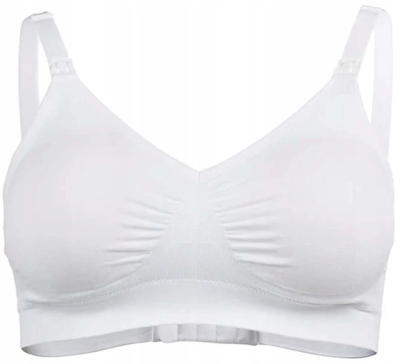 MEDELA biustonosz do karmienia KOMFORT +wkładki XL