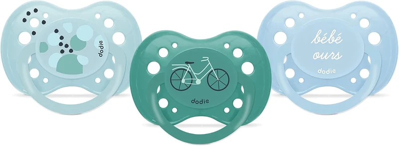DODIE smoczek uspokajający anatomiczne 18m+ Bébé Ours x3