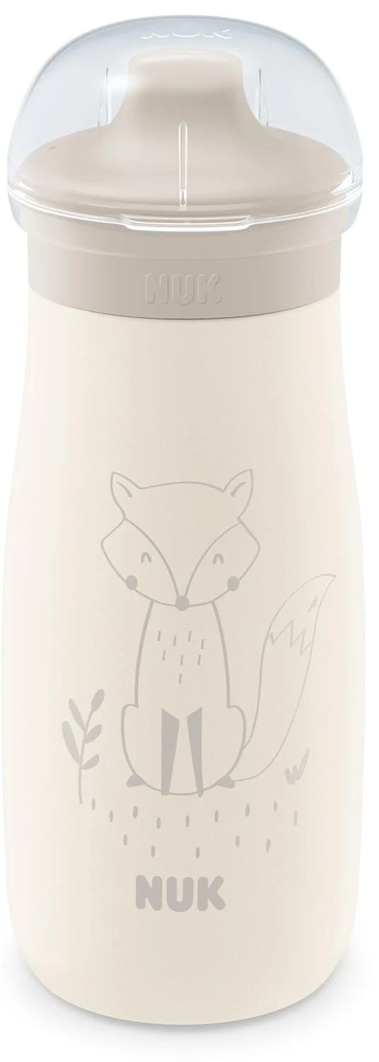 NUK Mini-Me Sip stalowa butelka z twardym ustnikiem 300 ml 9 m+ LIS