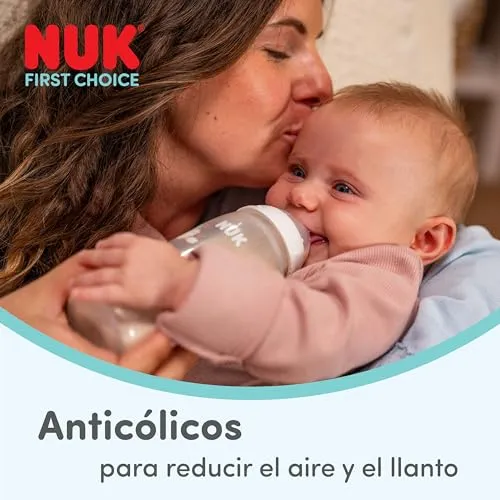 NUK First Choice smoczki do butelek M 2 szt. 3+