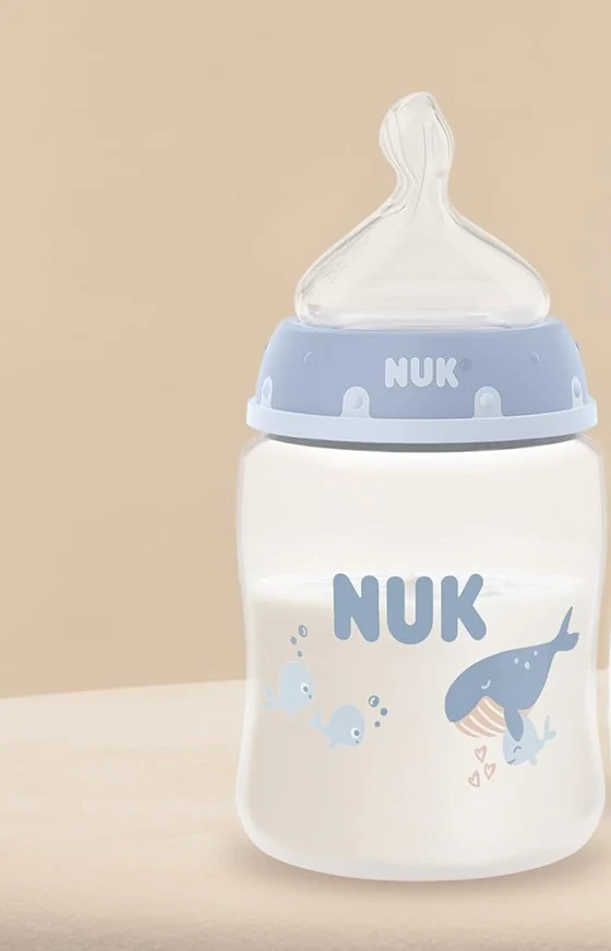 NUK First Choice+ butelka 150 ml smoczek S wolny przepływ 0+