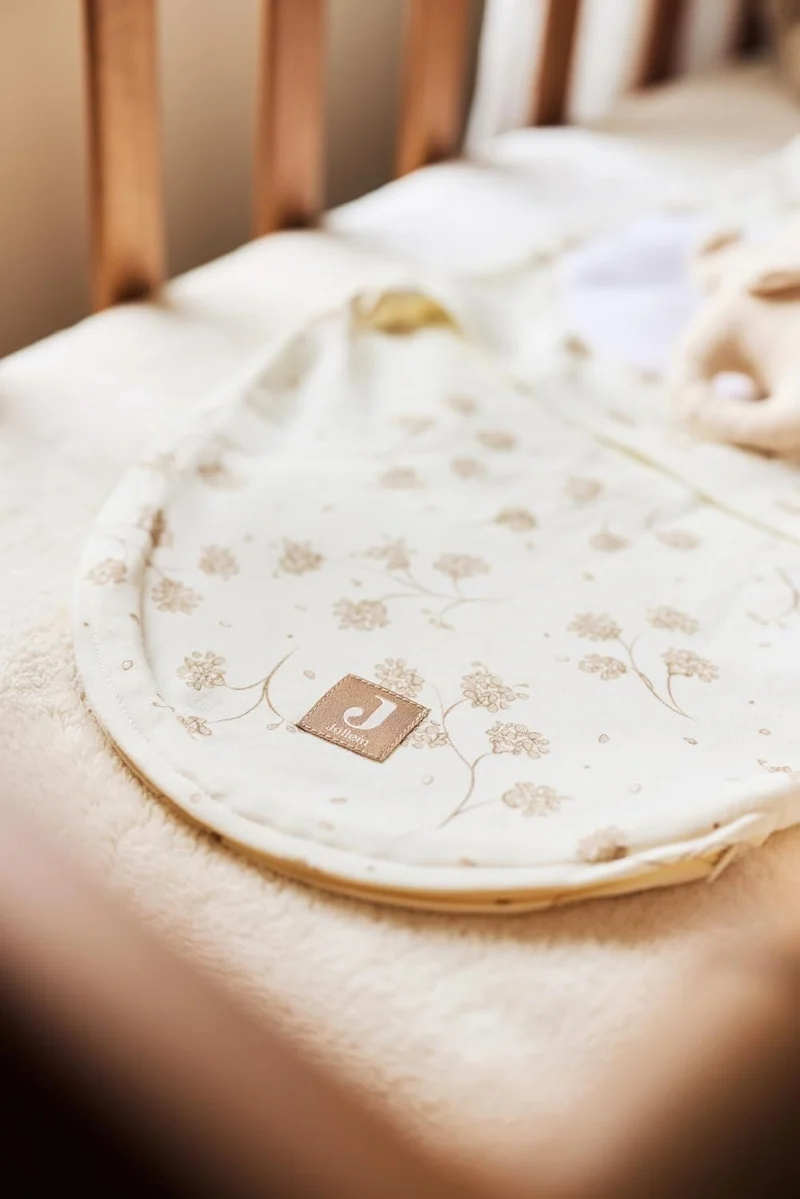 JOLLEIN Basic kocyk Jersey/Sherpa 75x100 cm Oatmeal