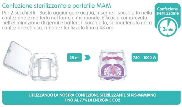 MAM ORIGINAL smoczek uspokajający x2 0-6m +box