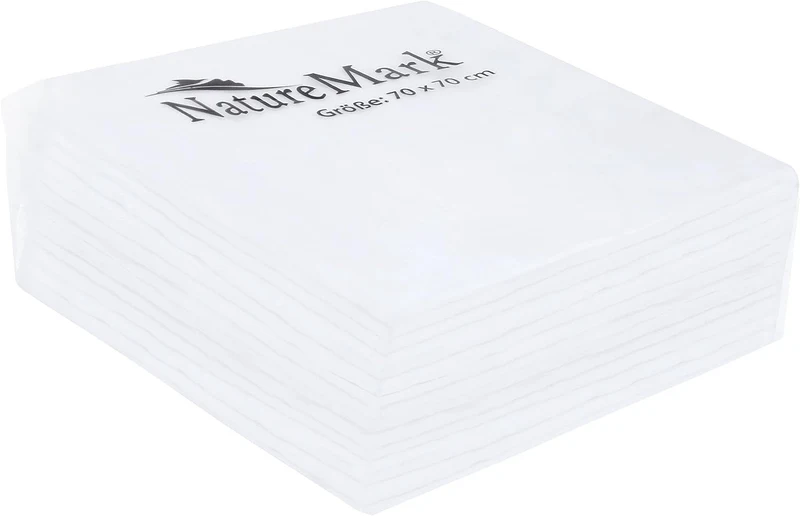 NATUREMARK pieluchy muślinowe 70cm x 70cm x9szt